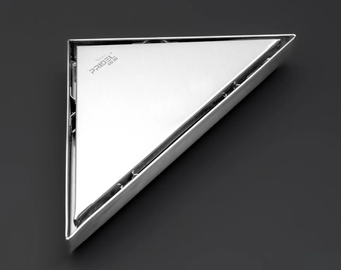 Triangle Corner Floor Drain